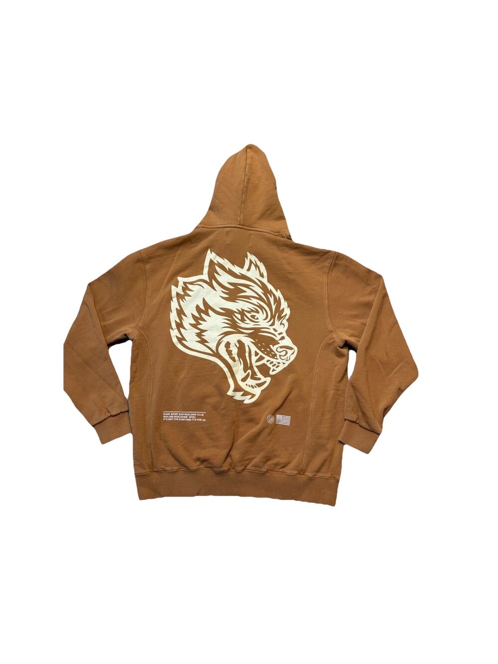 Darc Sport Hoodie M Wolves Club Limited 118/1000 Graphic Pigment French Terry